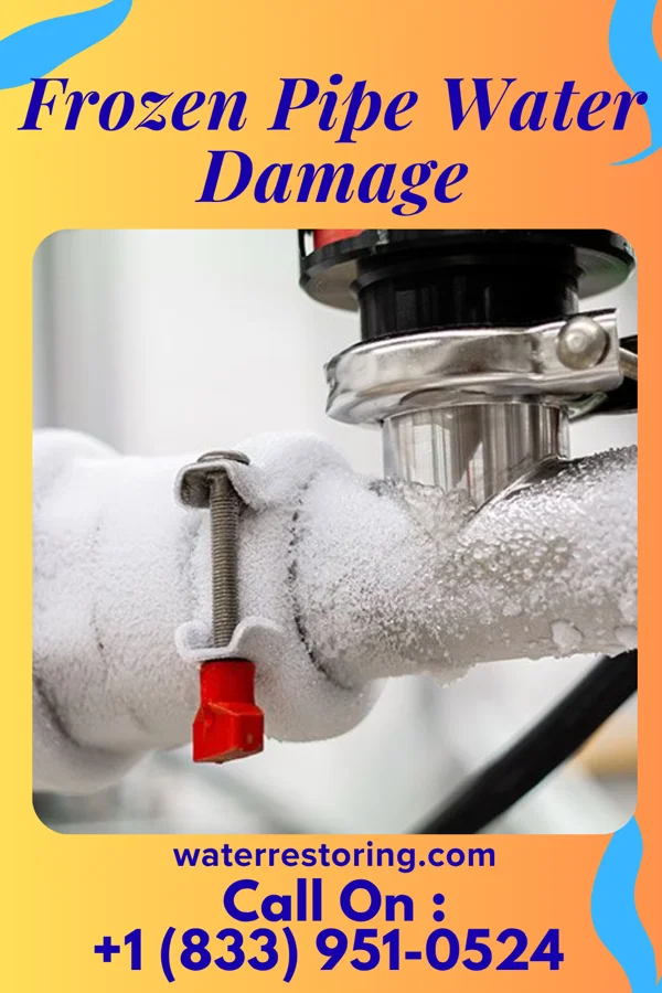 Frozen Pipe Water Damage in Peletier, NC